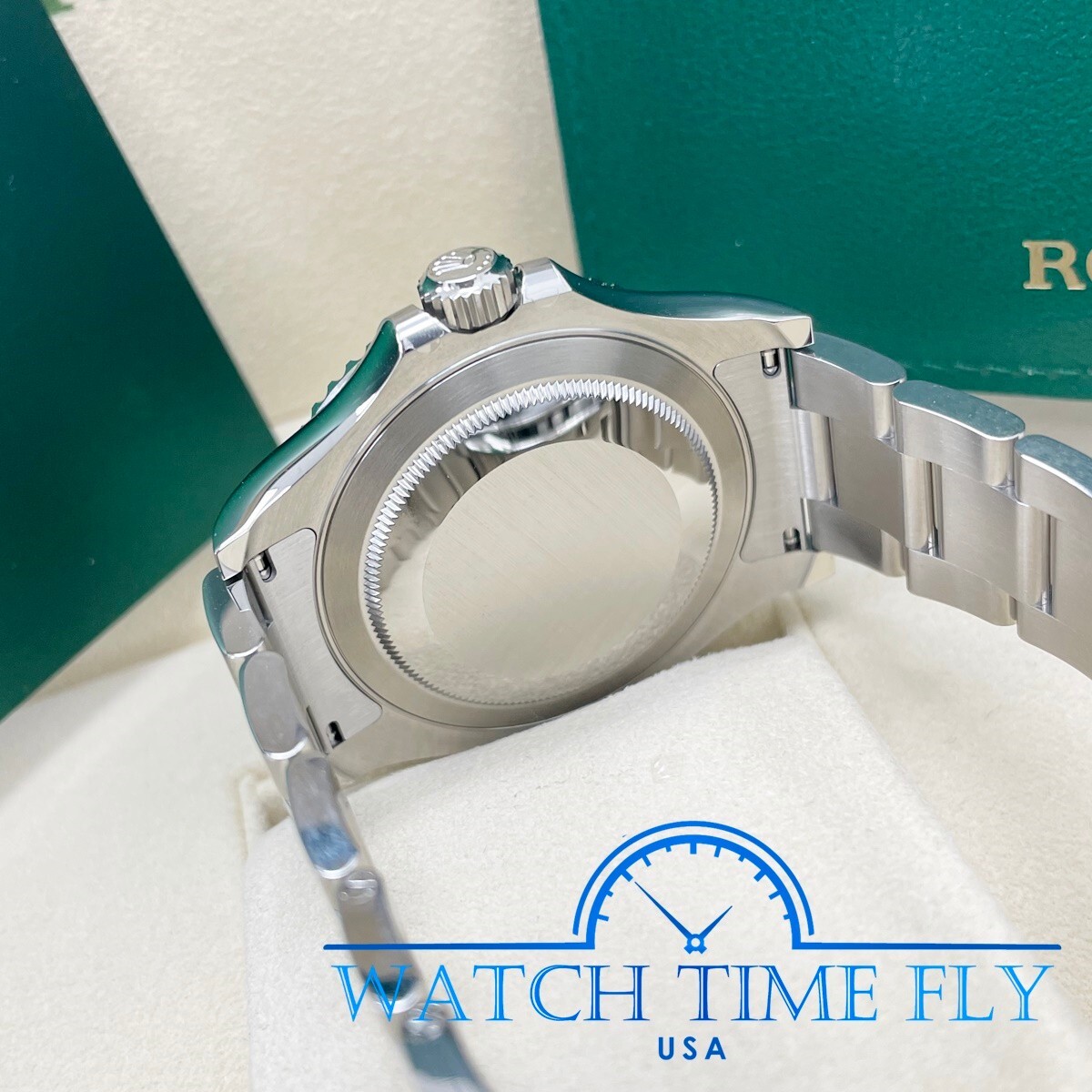 Pre-owned Rolex 2022 Yacht-master 40mm 126622 Steel/platinum Bezel Yacht-master Blue Dial