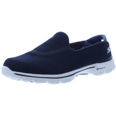 

Темно-синие слипоны Skechers Womens Go Walk 3 7.5 Extra Wide (E+, WW) 1501, Navy/white, Go Walk 3