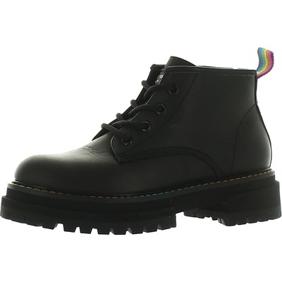 

Женские черные кожаные ботильоны Kurt Geiger London l 36 Medium (B,M) BHFO 3317, Black/rainbow, 58930221