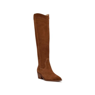 

Женские замшевые высокие сапоги до колена Nine West Orece BHFO 4704, Orece