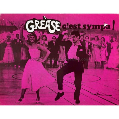 GREASE Herald/Trade Ad 4p - 9x12 in. - 1978 - Randal Kleiser, John Travolta