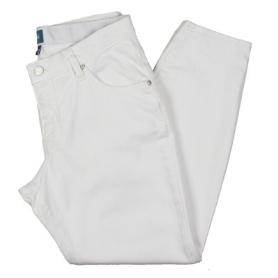 Джинсы Jag Женские Cecilia Skinny Белые зауженные джинсы-скинни средней посадки 12 BHFO 0447