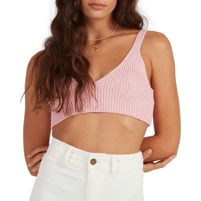 

Billabong Женская розовая укороченная рубашка в рубчик R  BHFO 8041, Pale pink