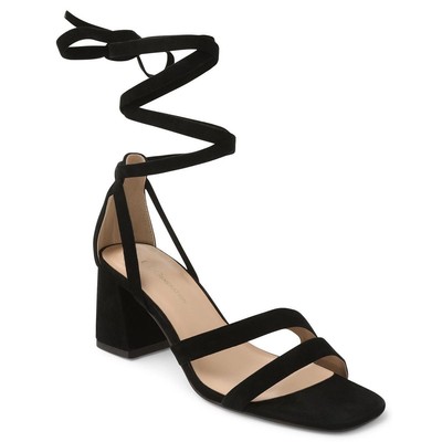 BCBGeneration Womens Deena Black Dress Sandals Shoes 6.5 Medium (B,M) BHFO 2662