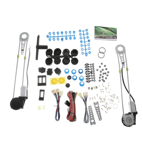 Universal Electric Power Window Kit for any 12V Vehicles 2 Doors Conversion Kit eBay