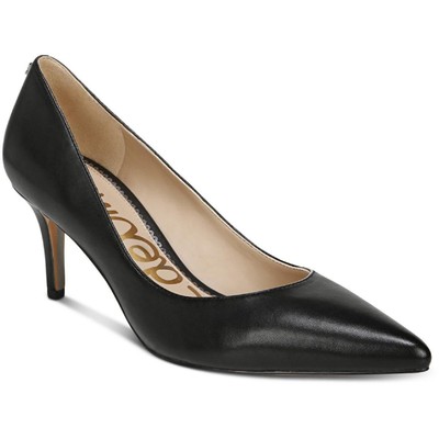 

Женские модельные туфли на каблуке Sam Edelman Jordyn Black Heels 7 Medium (B,M) BHFO 9179, Black leather