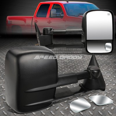 POWER BLACK HEAT СКЛАДНАЯ БУКСИРОВОЧНАЯ СТОРОНА С ОБОГРЕВОМ + УГЛОВОЕ ЗЕРКАЛО ДЛЯ СЛЕПЫХ ЗОН ДЛЯ 99-02 GMT800