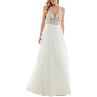 TLC Say Yes To The Prom Женское вечернее платье цвета слоновой кости для юниорок 11 BHFO 4617