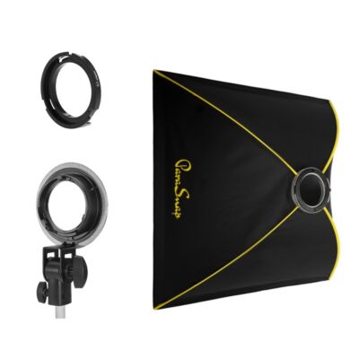 Glow ParaSnap 40x40 Square Softbox with Adapter for XPLOR 300 Pro, Godox ML60