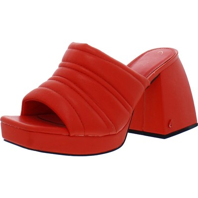 

Женские красные туфли-мулы Circus by Sam Edelman Marlie 9, средние (B,M) BHFO 7471, Electric red
