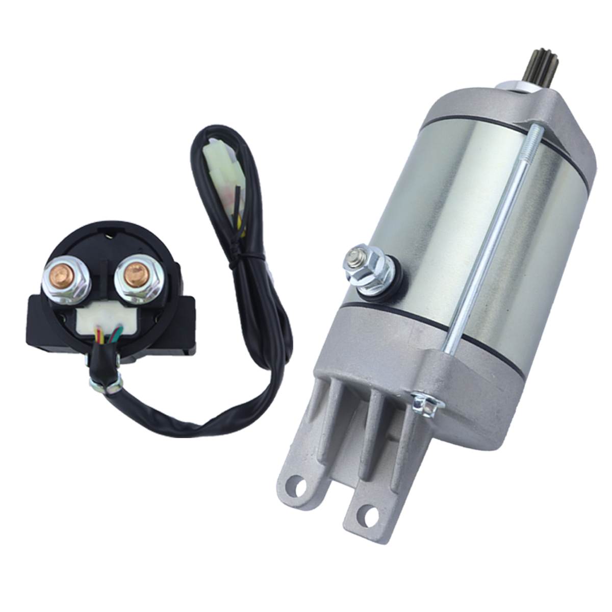 Starter Motor for Honda Pioneer 700 SXS700M 2014-2019 With Solenoid Relay