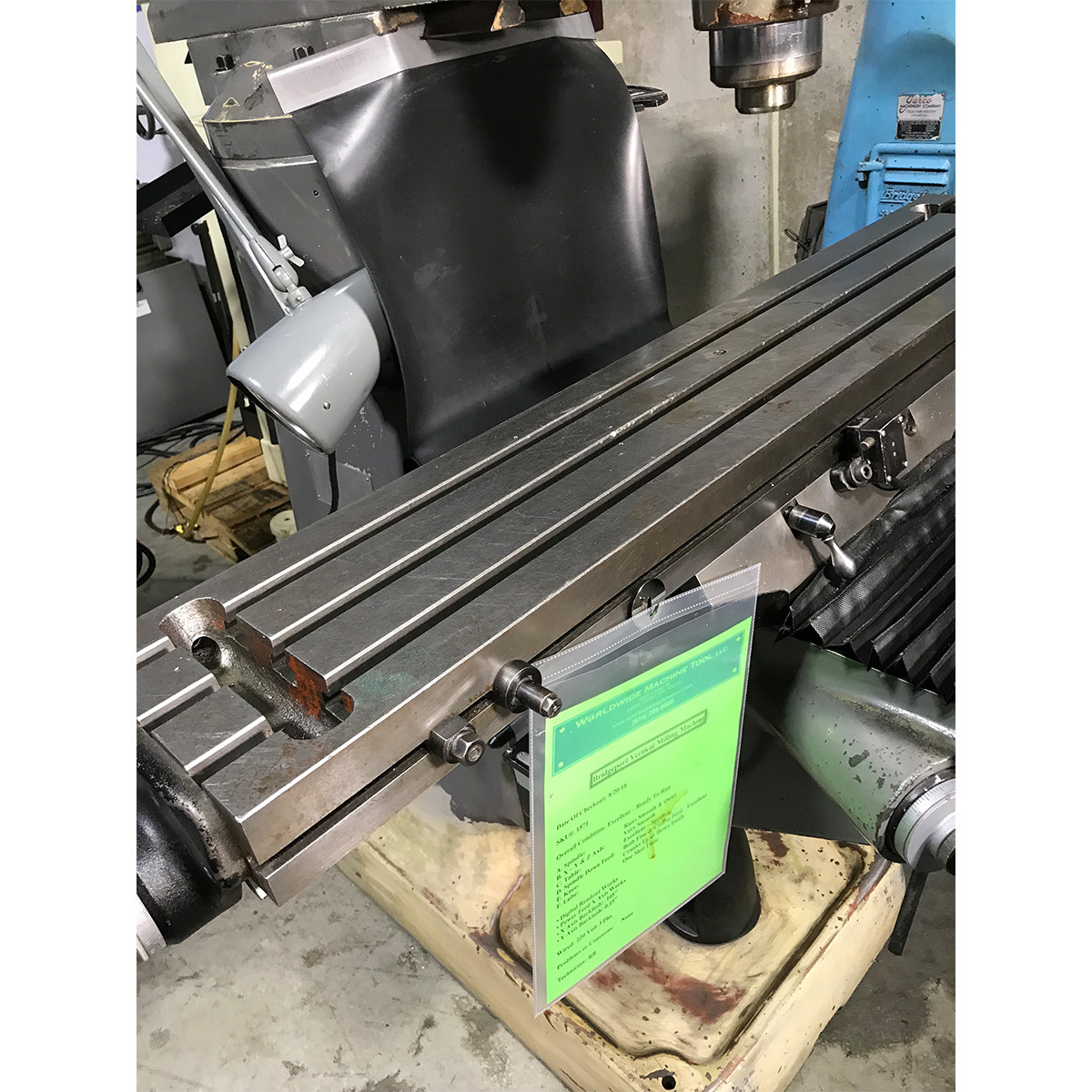 Used Bridgeport Milling Machine 9