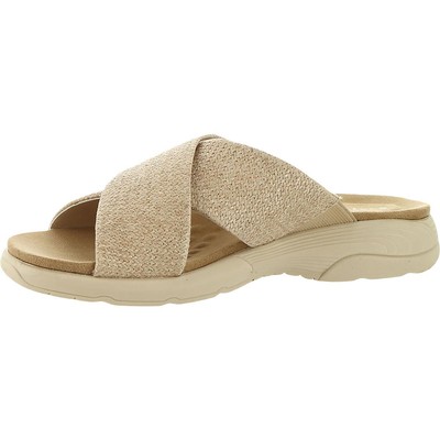 

Easy Spirit Womens Taite 2 Woven Slip On Comfort Slide Sandals Shoes BHFO 0162, Taite 2