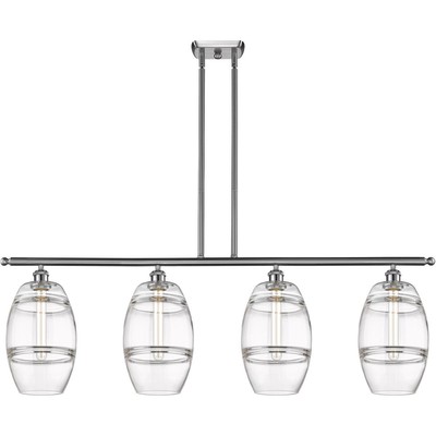 Innovations Lighting 516-4I-SN-G557-8CL Ballston Vaz Island Light