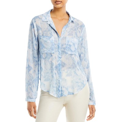 

Женская блузка на пуговицах с принтом Bella Dahl BHFO 4884, Coastal