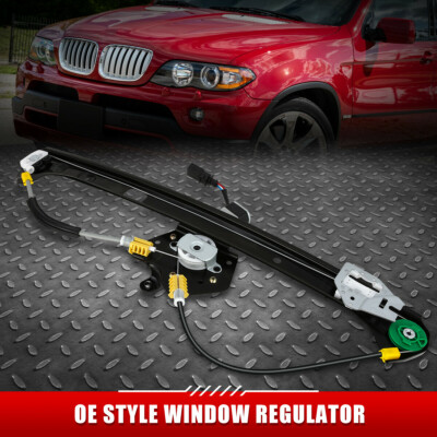 ДЛЯ 00-06 BMW X5 РЕГУЛЯТОР СТЕКЛОПОДЪЕМНИКА СО СТОРОНЫ ЗАДНЕГО ПРАВОГО ПАССАЖИРА С ДВИГАТЕЛЕМ
