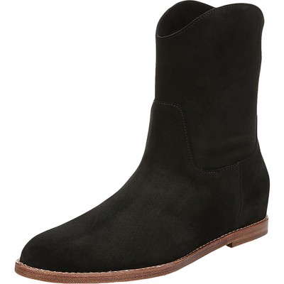 Черные замшевые ботильоны Vince Womens Sinclair Shoes 5 Medium (B,M) BHFO 7886
