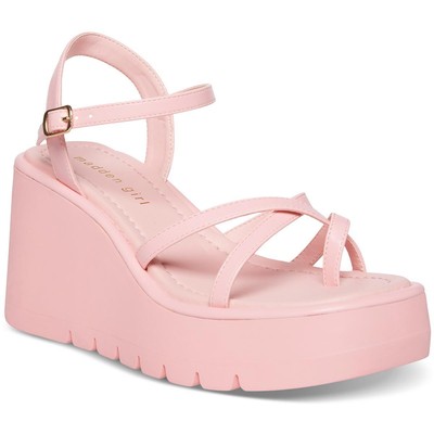 

Женские розовые сандалии на платформе Madden Girl Vaultt 9,5 средний (B,M) BHFO 9701, Pink paris