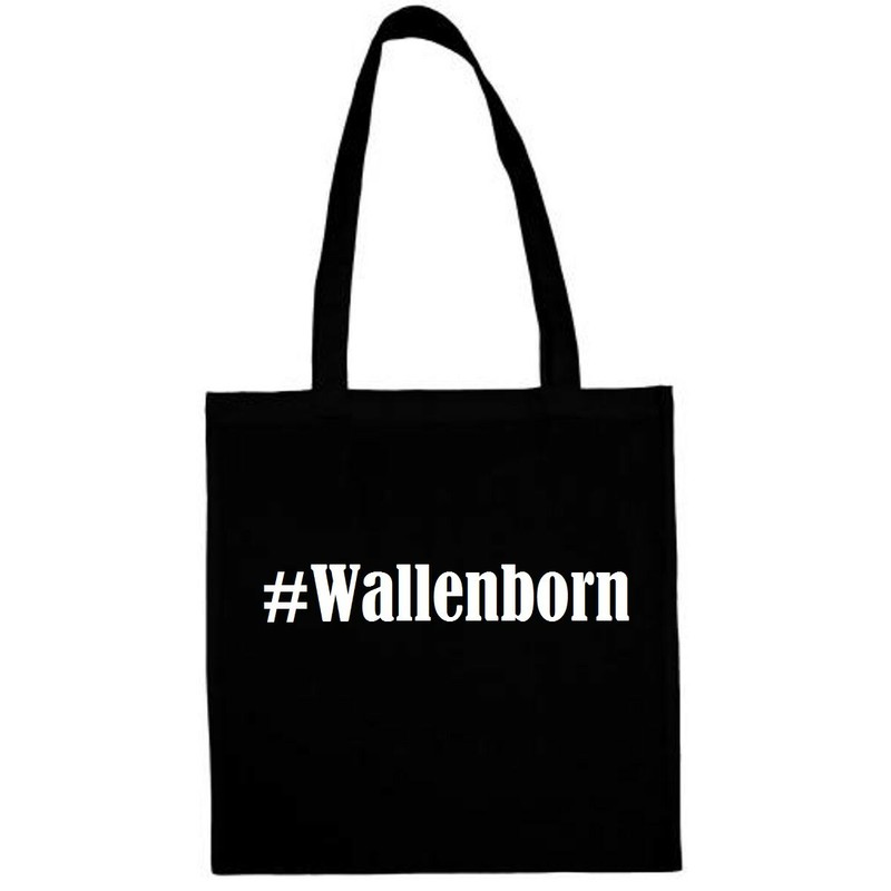 Tasche Beutel Baumwolltasche #Wallenborn Hashtag Einkaufstasche Schulbeutel Turn