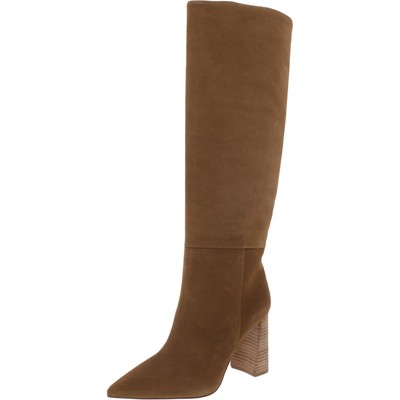 

Женские сапоги до колена Steve Madden с ручками светло-коричневого цвета 9 Medium (B,M) BHFO 3772, Tan nubuck