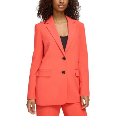 Karl Lagerfeld Paris Womens Oversized Two-Button Blazer Jacket BHFO 8301