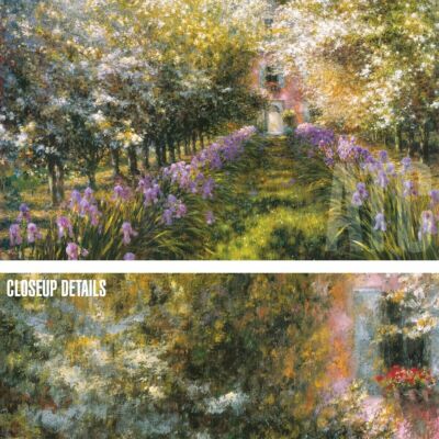 50W''x30H'' I GIARDINI DELLA VILLA MONTECATINI BY GREG SINGLEY - CHOICES of CANVAS