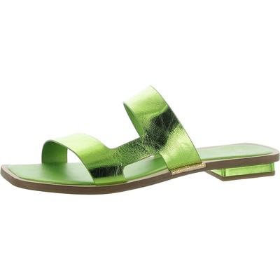 Sarto Franco Sarto Womens Emily Green Slide Sandals 9 Medium (B,M) BHFO 9694