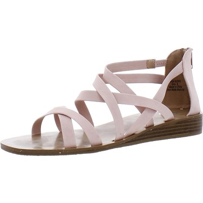 

Женские сандалии на плоской подошве из искусственной замши Journee Collection BHFO 4345, 002982