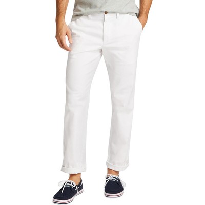 

Мужские брюки чинос Nautica белого цвета из твила классического кроя  BHFO 1351, Bright white