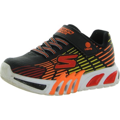 

Обувь Skechers Boys Flex-Glow Elite Black Light-Up 11 Medium (D) Little Kid 7690, Black/multi