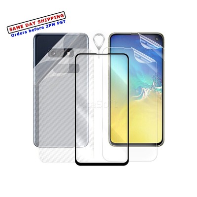 High Definition Front+Back Screen Protector Flim for Samsung Galaxy S10e Premium
