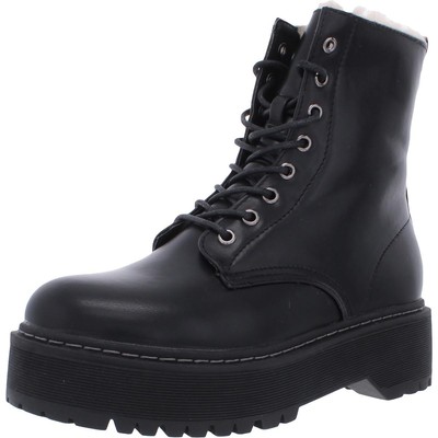 

Женские черные ботинки на платформе Steve Madden Bettyy Shoes 10 Medium (B,M) BHFO 6645, Черный, Bettyy
