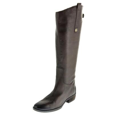 

Женские высокие сапоги для верховой езды Sam Edelman Penny Brown, 7, средние (B,M), BHFO, 1990 г., Dark brown