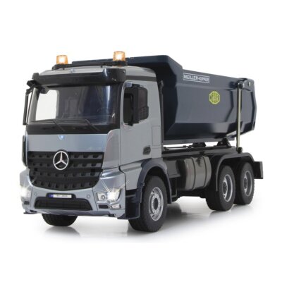 Jamara RC LKW Muldenkipper Mercedes Benz Arocs mit Licht und Sound ferngesteuert