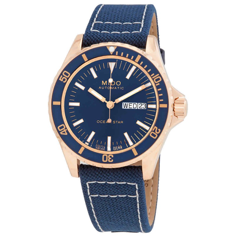 Mido Ocean Star Automatic Blue Dial Men Watch M0268303804100