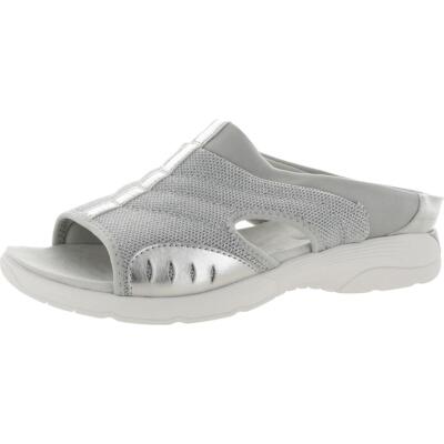 

Женские сандалии-шлепанцы Easy Spirit Traciee 2 Silver 10 Medium (B,M) BHFO 8393, Light gray (metallic)