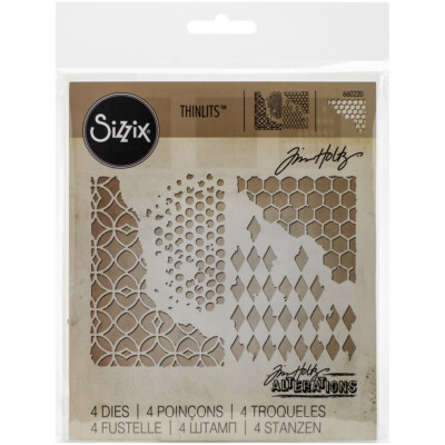 Sizzix Tim Holtz Alterations Collection Thinlits Die Design