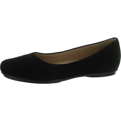 Naturalizer Womens Maxwell Suede Slip On Loafer Ballet Flats Shoes BHFO 4086