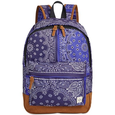 

Мужской школьный организационный рюкзак для ноутбука Sun + Stone Riley Blue  BHFO 6157, Blue bandana, Riley