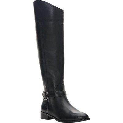 Vince Camuto Womens Ovarlym  Black Knee-High Boots 6.5 Medium (B,M) BHFO 8119