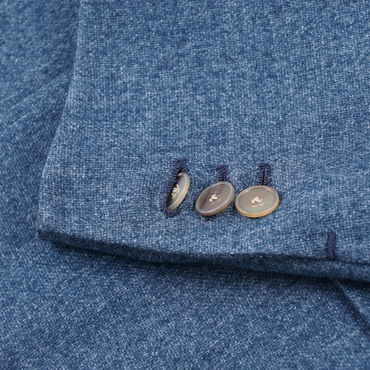 Pre-owned Finamore 1925 Finamore Napoli Deconstructed Unlined Wool-cashmere Sport Coat 42r (eu 52) In Blue