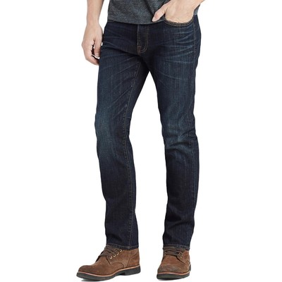 

Мужские джинсы Lucky Brand 410 Blue Denim Dark Wash с прямыми штанинами  BHFO 7144, Barite, 410