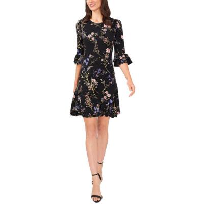 

Женское свободное мини-платье CeCe с оборками BHFO 9349