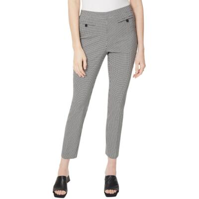 Jones New York Womens Gingham Cropped Office Ankle Pants BHFO 0697