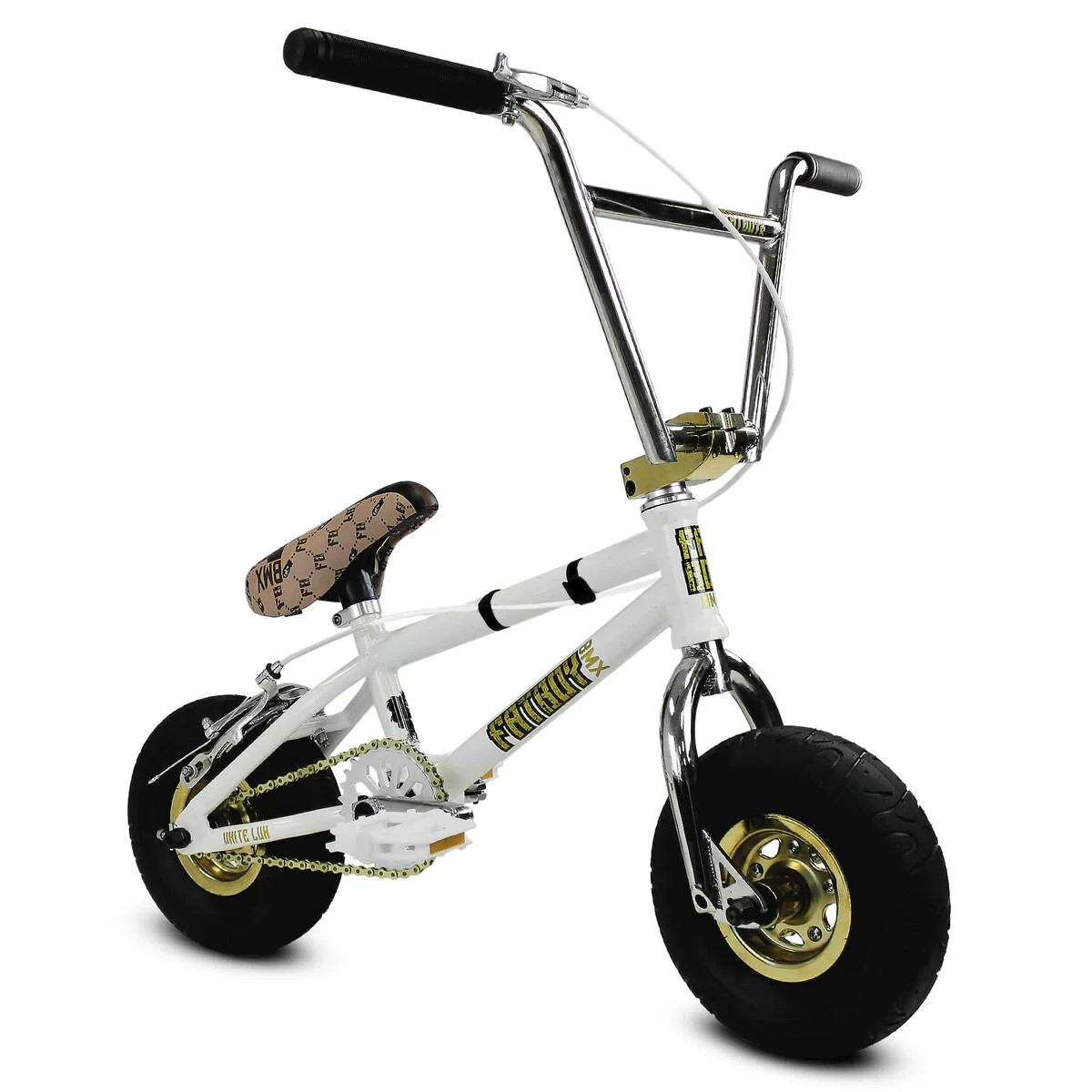 Fat Tire Freestyle Bike White Lux New