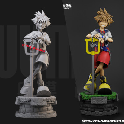 soraレプロ3D Kingdom Hearts 3D Dream Drop Distance Play Arts Kai Sora