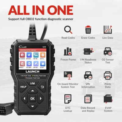 2024 Newest LAUNCH CR529 OBD2 Code Reader Automotive DIY Scanner Diagnostic Tool