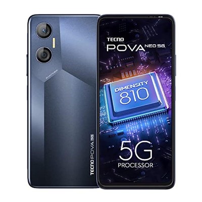 Tecno POVA Neo 5G (Sapphire Black,4GB RAM,128GB Storage) Unlocked