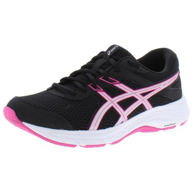 

Женские кроссовки для фитнеса Asics Gel-Contend 6, черные, ширина 9 (C, D, W) BHFO 3828, Black/pink glo