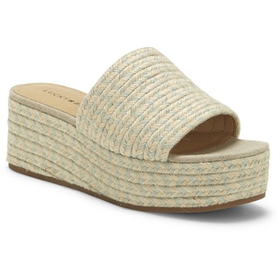 

Женские зеленые эспадрильи Lucky Brand Befanni 9.5 Medium (B,M) BHFO 1775, Desert sage/natural